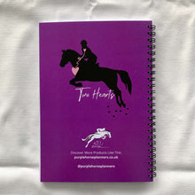 Load image into Gallery viewer, Equestrian Two Hearts Notebook
